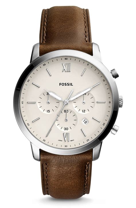 fossil watch chronograph